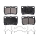 Purchase Top-Quality Rear Semi Metallic Pads by TRANSIT WAREHOUSE - PPF-D1113 pa1