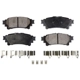 Purchase Top-Quality TRANSIT WAREHOUSE - PPF-D1391 - Rear Semi Metallic Pads pa3