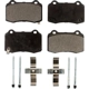 Purchase Top-Quality Rear Semi Metallic Pads by TRANSIT WAREHOUSE - PPF-D1428 pa2