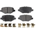 Purchase Top-Quality Plaquettes arrière semi-métallique par TRANSIT WAREHOUSE - PPF-D1612 pa4