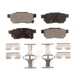 Purchase Top-Quality Rear Semi Metallic Pads by TRANSIT WAREHOUSE - PPF-D374 pa5