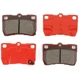 Purchase Top-Quality TRANSIT WAREHOUSE - SIM-1113 - Rear Semi Metallic Pads pa3