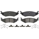 Purchase Top-Quality WAGNER - ZX1046 - QuickStop Disc Brake Pad Set pa2