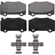Purchase Top-Quality WAGNER - ZX1718 - QuickStop Disc Brake Pad Set pa8