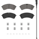 Purchase Top-Quality Rear Semi Metallic Pads by WAGNER - ZX2388 pa1