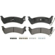 Purchase Top-Quality WAGNER - ZX666 - QuickStop Disc Brake Pad Set pa7