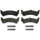 Purchase Top-Quality WAGNER - ZX667 - QuickStop Disc Brake Pad Set pa6