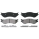 Purchase Top-Quality WAGNER - ZX702A - Rear Semi Metallic Pads pa3