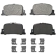 Purchase Top-Quality WAGNER - ZX835 - QuickStop Disc Brake Pad Set pa6