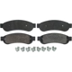 Purchase Top-Quality Rear Semi Metallic Pads by WAGNER - ZX1334A pa27