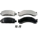 Purchase Top-Quality Rear Semi Metallic Pads by WAGNER - ZX149 pa44