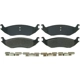 Purchase Top-Quality WAGNER - ZX967A - Rear Semi Metallic Pads pa24
