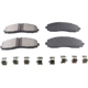 Purchase Top-Quality WORLDPARTS SYNERGY - WSD1691MH - Plaquettes arrière semi-métallique pa1