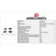 Purchase Top-Quality WORLDPARTS SYNERGY - WSD627MH - Rear Semi Metallic Pads pa2