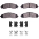 Purchase Top-Quality Rear Severe Duty Pads by DYNAMIC FRICTION COMPANY - 1214-1691-01 pa1