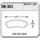 Purchase Top-Quality Rear Severe Duty Pads by HAWK PERFORMANCE - HB303P.685 pa22