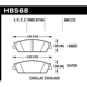 Purchase Top-Quality Rear Severe Duty Pads by HAWK PERFORMANCE - HB568P.666 pa2