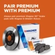 Purchase Top-Quality WAGNER - SX2236 - SevereDuty Disc Brake Pad Set pa6