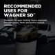 Purchase Top-Quality WAGNER - SX951 - SevereDuty Disc Brake Pad Set pa3