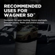 Purchase Top-Quality Plaquettes arrières Severe Duty par WAGNER - SX909 pa12