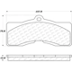 Purchase Top-Quality Plaquette arrière semi-métallique Severe Duty par CENTRIC PARTS - 106.00080 pa4