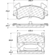 Purchase Top-Quality Plaquette arrière semi-métallique Severe Duty par CENTRIC PARTS - 106.01540 pa3