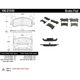Purchase Top-Quality Plaquette arrière semi-métallique Severe Duty par CENTRIC PARTS - 106.01540 pa5