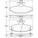 Purchase Top-Quality Plaquette arrière semi-métallique Severe Duty par CENTRIC PARTS - 106.04130 pa4