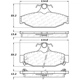 Purchase Top-Quality Plaquette arri�re semi-m�tallique Severe Duty by CENTRIC PARTS - 106.04130 pa4