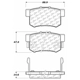 Purchase Top-Quality Plaquette arrière semi-métallique Severe Duty par CENTRIC PARTS - 106.05360 pa2