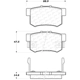 Purchase Top-Quality Plaquette arrière semi-métallique Severe Duty par CENTRIC PARTS - 106.05360 pa7