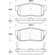 Purchase Top-Quality Plaquette arrière semi-métallique Severe Duty par CENTRIC PARTS - 106.05400 pa4