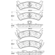 Purchase Top-Quality Plaquette arrière semi-métallique Severe Duty by CENTRIC PARTS - 106.06660 pa6