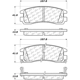 Purchase Top-Quality Plaquette arrière semi-métallique Severe Duty par CENTRIC PARTS - 106.06980 pa1