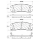 Purchase Top-Quality Plaquette arrière semi-métallique Severe Duty par CENTRIC PARTS - 106.06980 pa3