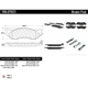 Purchase Top-Quality Plaquette arrière semi-métallique Severe Duty par CENTRIC PARTS - 106.07023 pa5