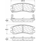 Purchase Top-Quality Plaquette arrière semi-métallique Severe Duty par CENTRIC PARTS - 106.07140 pa1
