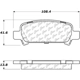Purchase Top-Quality Plaquette arrière semi-métallique Severe Duty par CENTRIC PARTS - 106.07700 pa4