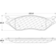 Purchase Top-Quality Plaquette arrière semi-métallique Severe Duty par CENTRIC PARTS - 106.07770 pa3