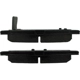 Purchase Top-Quality CENTRIC PARTS - 106.08130 - Rear Disc Brake Pad Set pa5