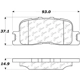 Purchase Top-Quality Plaquette arrière semi-métallique Severe Duty par CENTRIC PARTS - 106.08851 pa5