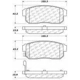 Purchase Top-Quality Plaquette arrière semi-métallique Severe Duty par CENTRIC PARTS - 106.09000 pa3