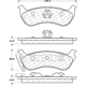 Purchase Top-Quality Plaquette arrière semi-métallique Severe Duty par CENTRIC PARTS - 106.09640 pa1