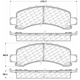 Purchase Top-Quality Plaquette arrière semi-métallique Severe Duty par CENTRIC PARTS - 106.09740 pa2