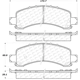 Purchase Top-Quality Plaquette arrière semi-métallique Severe Duty par CENTRIC PARTS - 106.09740 pa5