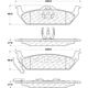 Purchase Top-Quality CENTRIC PARTS - 106.10120 - Rear Severe Duty Semi Metallic Premium Pad pa4