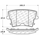 Purchase Top-Quality Plaquette arrière semi-métallique Severe Duty par CENTRIC PARTS - 106.10571 pa3