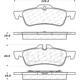 Purchase Top-Quality Plaquette arrière semi-métallique Severe Duty par CENTRIC PARTS - 106.10600 pa5