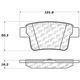 Purchase Top-Quality Plaquette arrière semi-métallique Severe Duty par CENTRIC PARTS - 106.10710 pa2