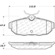 Purchase Top-Quality Plaquette arrière semi-métallique Severe Duty par CENTRIC PARTS - 106.10820 pa10